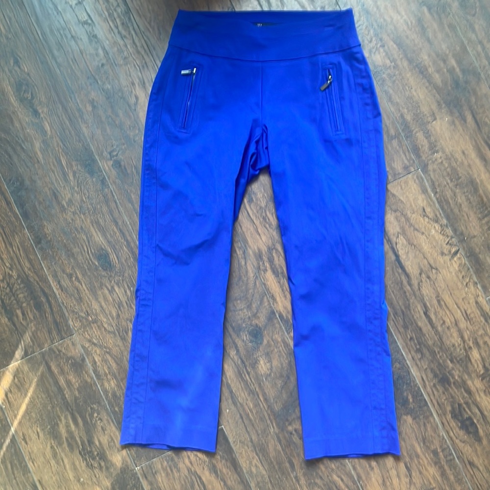 INC blue capri pants, size 6